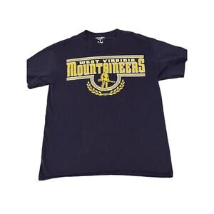 West Virginia Mountaineers Black Short Sleeved Shirt